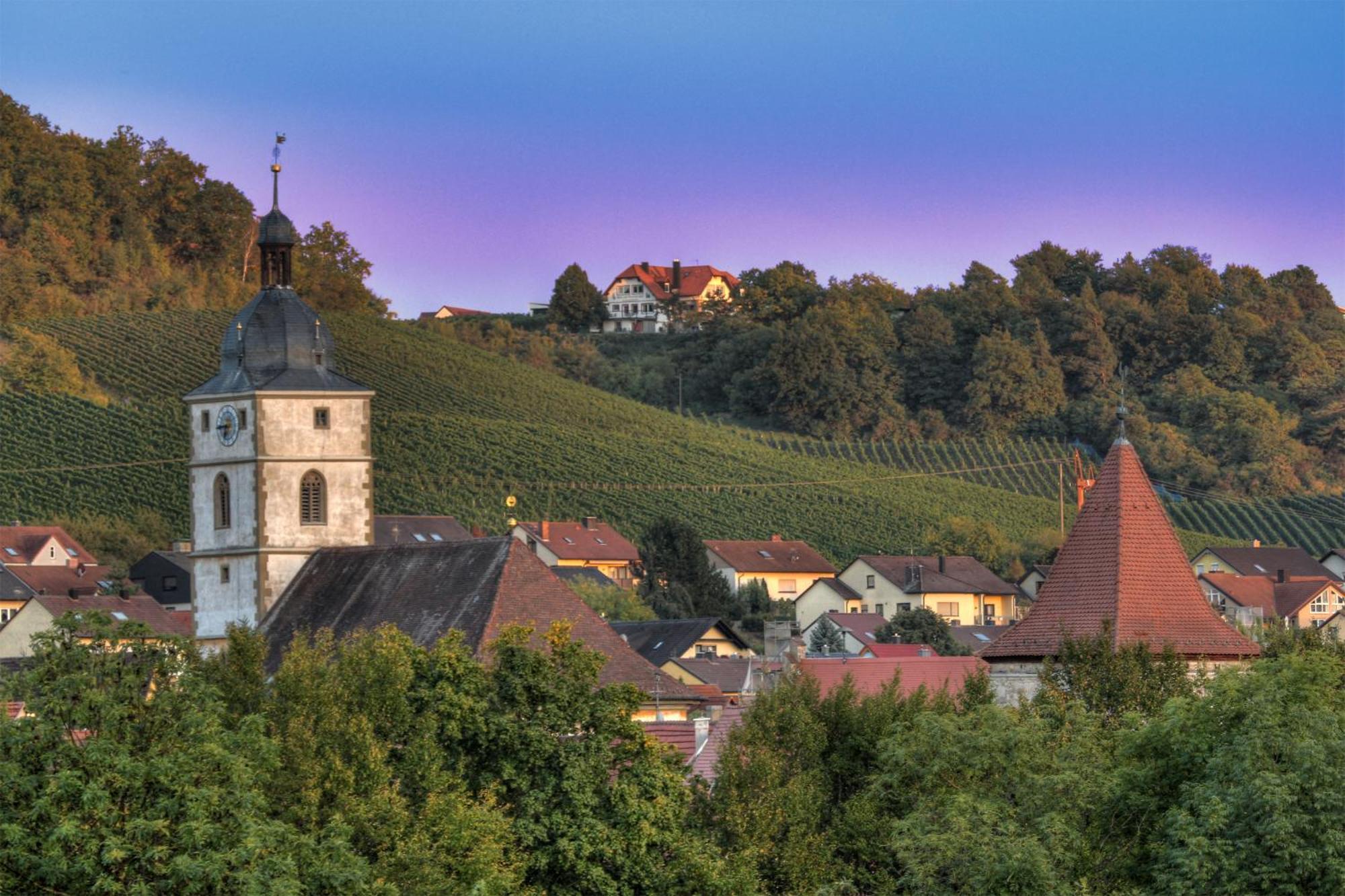 Kirschberghof Gaestehaus Und Weinverkauf Sommerhausen Exteriér fotografie